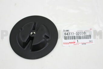 6477732030 CLAMP, SPARE WHEEL COVER