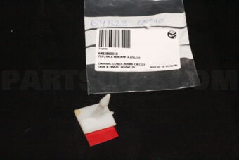 6482860010 CLIP, BACK WINDOW GLASS, LH