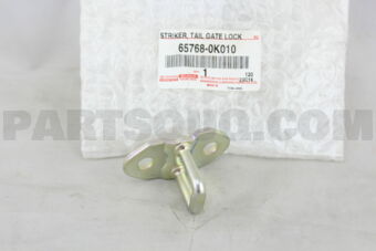 657680K010 STRIKER, TAIL GATE LOCK