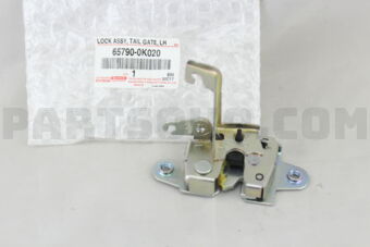657900K020 LOCK ASSY, TAIL GATE, LH