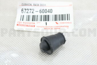 6727260040 CUSHION, BACK DOOR STOPPER, NO.2