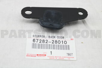 6728228010 STOPPER, BACK DOOR SIDE MALE, LH
