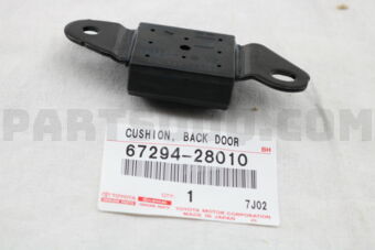 6729428010 CUSHION, BACK DOOR STOPPER