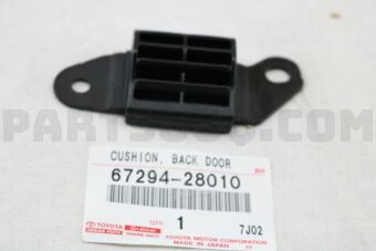 6729428010 CUSHION, BACK DOOR STOPPER