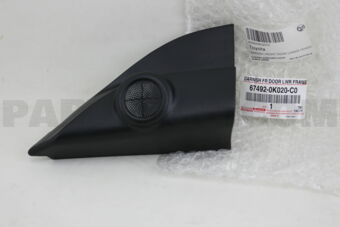 674920K020C0 GARNISH, FRONT DOOR LOWER FRAME 