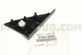 6749260090 GARNISH, FRONT DOOR LOWER FRAME BR