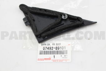 6749289101 GARNISH, FRONT DOOR LOWER FRAME BR