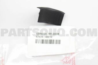 6767448010 GARNISH, REAR DOOR FRAME, LH