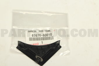 6767660010 GARNISH, REAR DOOR FRAME, LH