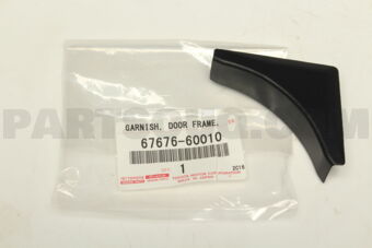 6767660010 GARNISH, REAR DOOR FRAME, LH