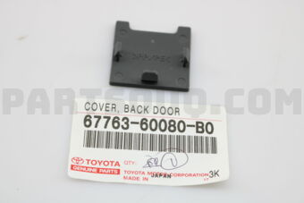 6776360080B0 COVER, BACK DOOR TRIM, LOWER RH