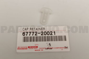 6777220021 CAP, BACK DOOR CENTER GARNISH RETA