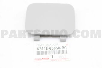 6784860050B0 COVER, BACK DOOR SERVICE HOLE, N