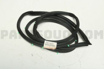 6787160070 WEATHERSTRIP, REAR DOOR, RH