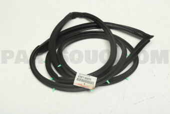 6787160070 WEATHERSTRIP, REAR DOOR, RH