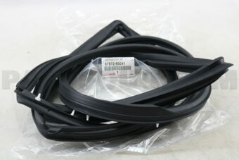 6787260041 WEATHERSTRIP, REAR DOOR, LH