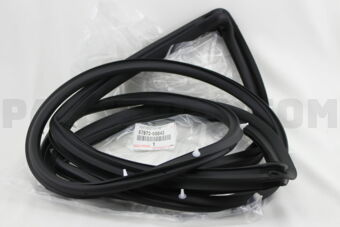 6787260043 WEATHERSTRIP, REAR DOOR, LH