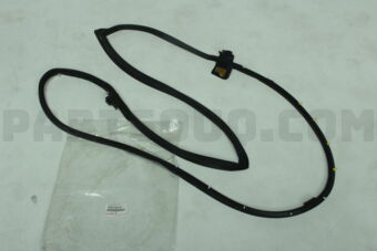 6787260110 WEATHERSTRIP, REAR DOOR, LH