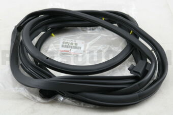 6787260120 WEATHERSTRIP, REAR DOOR, LH