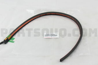 6789560030 WEATHERSTRIP, REAR DOOR, NO.3 RH