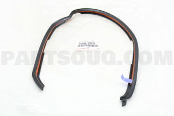6789660010 WEATHERSTRIP, REAR DOOR, NO.3 LH