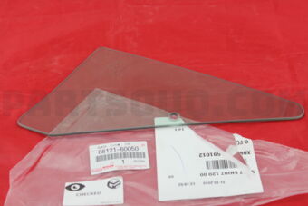 6812160050 GLASS, VENT WINDOW, RH