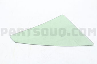 6812448121 GLASS, REAR DOOR QUARTER WINDOW, LH