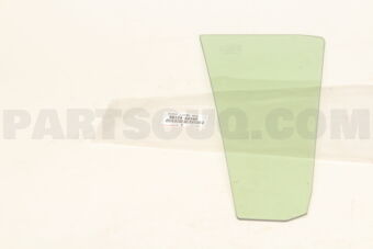 6812460340 GLASS, REAR DOOR QUARTER WINDOW, L