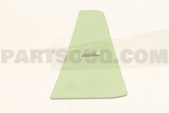 6812460340 GLASS, REAR DOOR QUARTER WINDOW, L