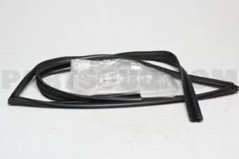 6815260011 RUN, REAR DOOR GLASS, LH