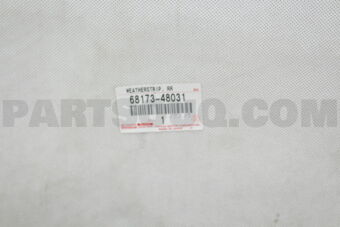 6817348031 WEATHERSTRIP, REAR DOOR GLASS, INN