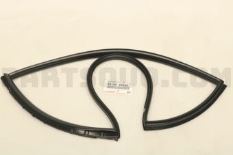 6818960020 WEATHERSTRIP, REAR DOOR QUARTER WI