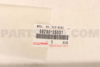 6829035031 WEATHERSTRIP ASSY, BACK DOOR GLASS
