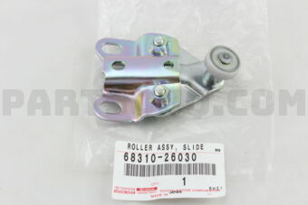 6831026030 ROLLER ASSY, SLIDE DOOR, UPPER, RH