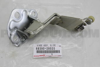 6839028020 HINGE ASSY, SLIDE DOOR, CENTER LH
