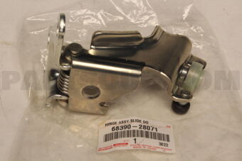 6839028071 HINGE ASSY, SLIDE DOOR, CENTER LH