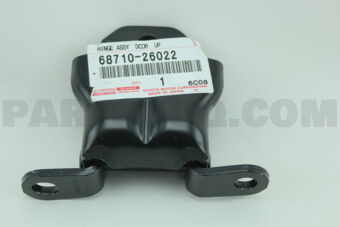 6871026022 HINGE ASSY, FRONT DOOR, LOWER, RH/