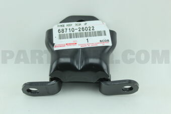 6873026012 HINGE ASSY, FRONT DOOR, LOWER, RH/