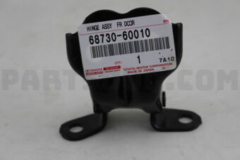 6873060010 HINGE ASSY, FRONT DOOR, LOWER RH
