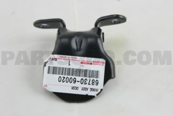 6873060020 HINGE ASSY, FRONT DOOR, LOWER RH