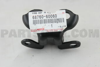 6876060060 HINGE ASSY, REAR DOOR, UPPER LH