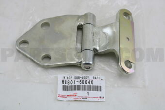 6880160040 HINGE SUB-ASSY, BACK DOOR, UPPER R