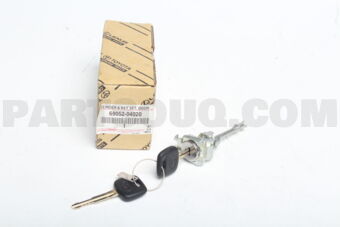 6905204020 CYLINDER &amp; KEY SET, DOOR LOCK, LH