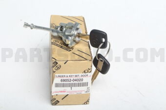 6905204020 CYLINDER &amp; KEY SET, DOOR LOCK, LH