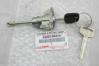 690520K010 CYLINDER & KEY SET, DOOR LOCK, LH