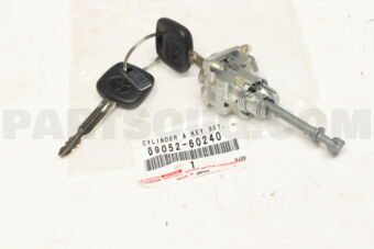 6905260240 CYLINDER &amp; KEY SET, DOOR LOCK,