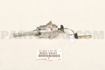 6905260320 CYLINDER &amp; KEY SET, DOOR LOCK,