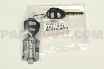 6905728370 CYLINDER & KEY SET, IGNITION SWITC