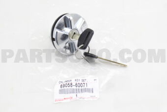 6905860071 CYLINDER &amp; KEY SET, FUEL FILLE
