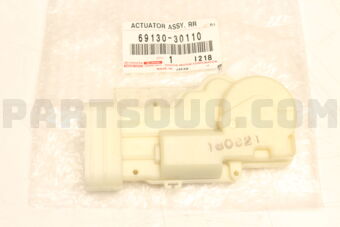 6913030110 ACTUATOR ASSY, REAR DOOR LOCK, RH